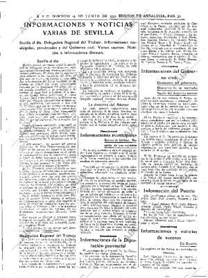 ABC SEVILLA 14-06-1931 página 31