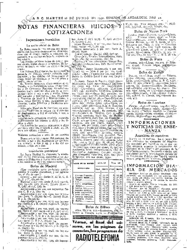 ABC SEVILLA 16-06-1931 página 49