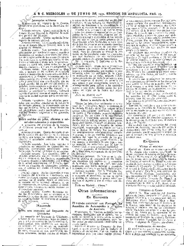 ABC SEVILLA 17-06-1931 página 25