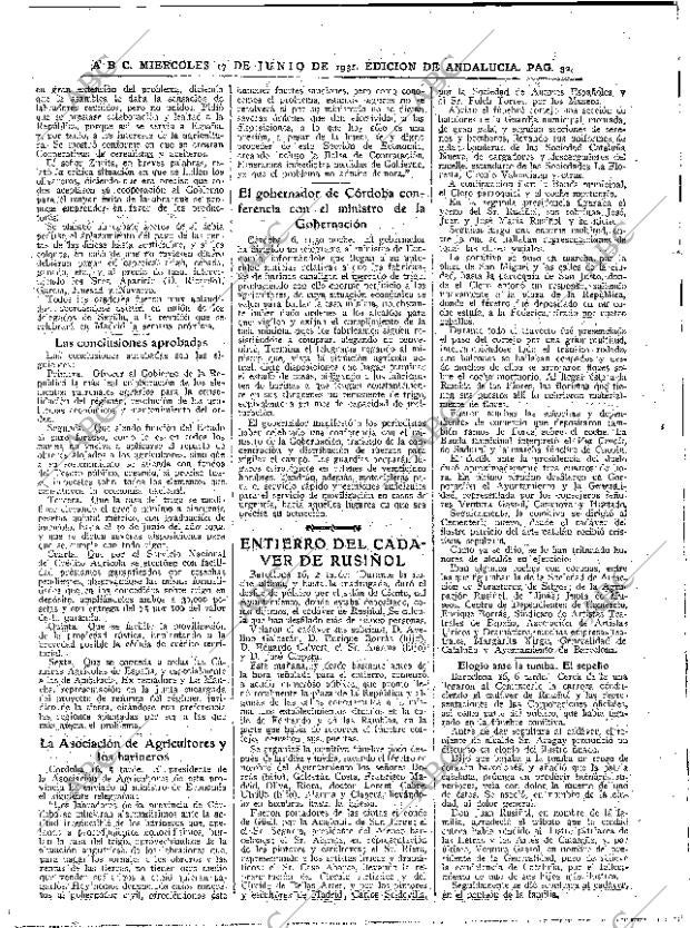 ABC SEVILLA 17-06-1931 página 32