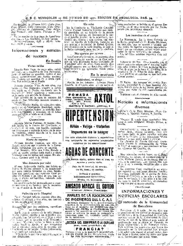 ABC SEVILLA 17-06-1931 página 34