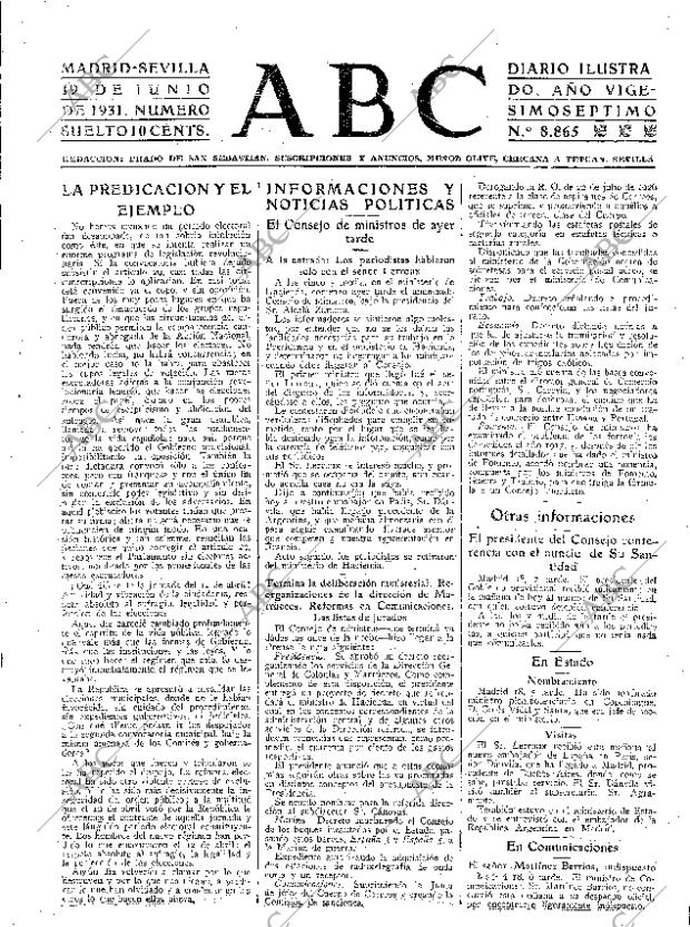 ABC SEVILLA 19-06-1931 página 25