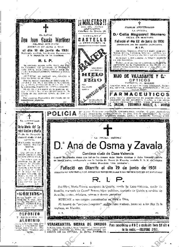 ABC MADRID 21-06-1931 página 69