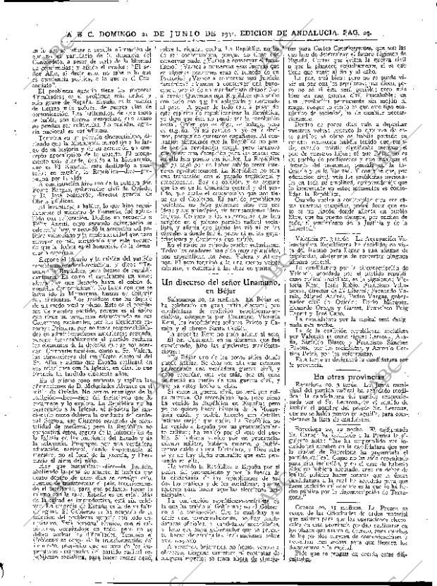 ABC SEVILLA 21-06-1931 página 29