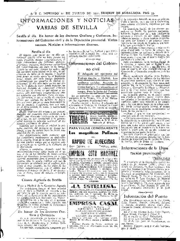 ABC SEVILLA 21-06-1931 página 33