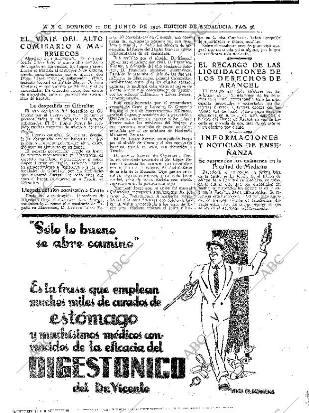 ABC SEVILLA 21-06-1931 página 36