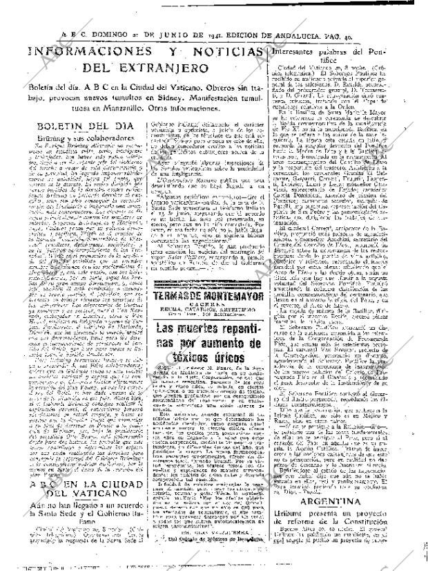 ABC SEVILLA 21-06-1931 página 40