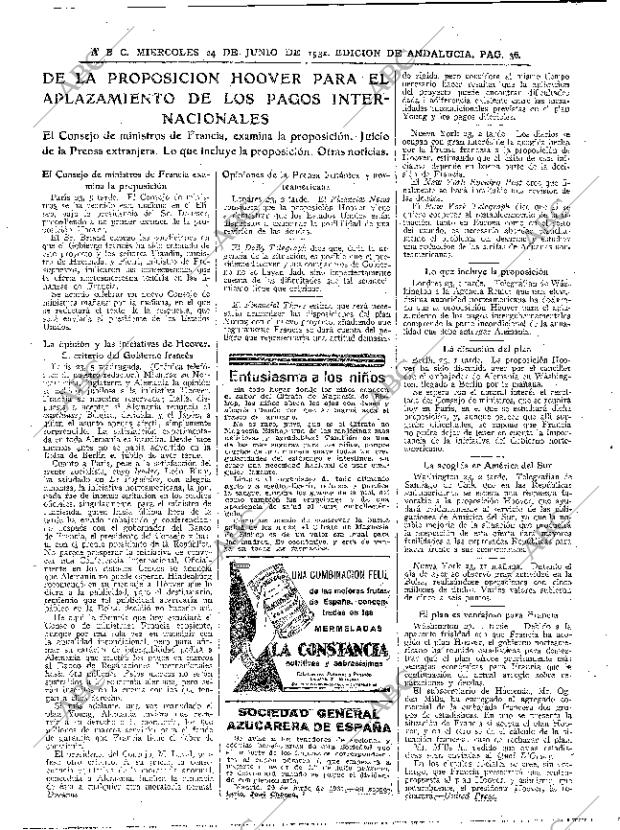 ABC SEVILLA 24-06-1931 página 36