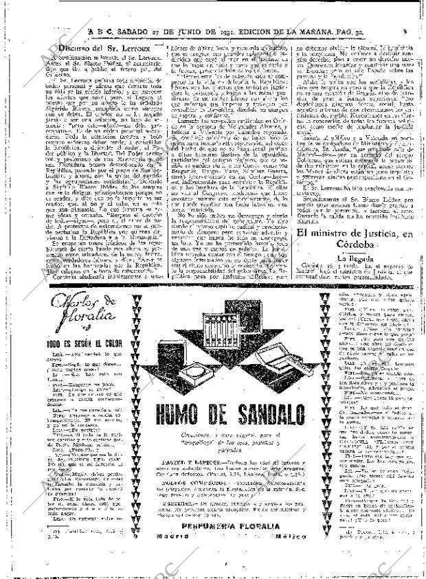 ABC MADRID 27-06-1931 página 30