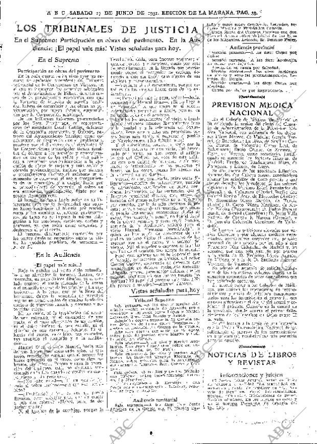 ABC MADRID 27-06-1931 página 39