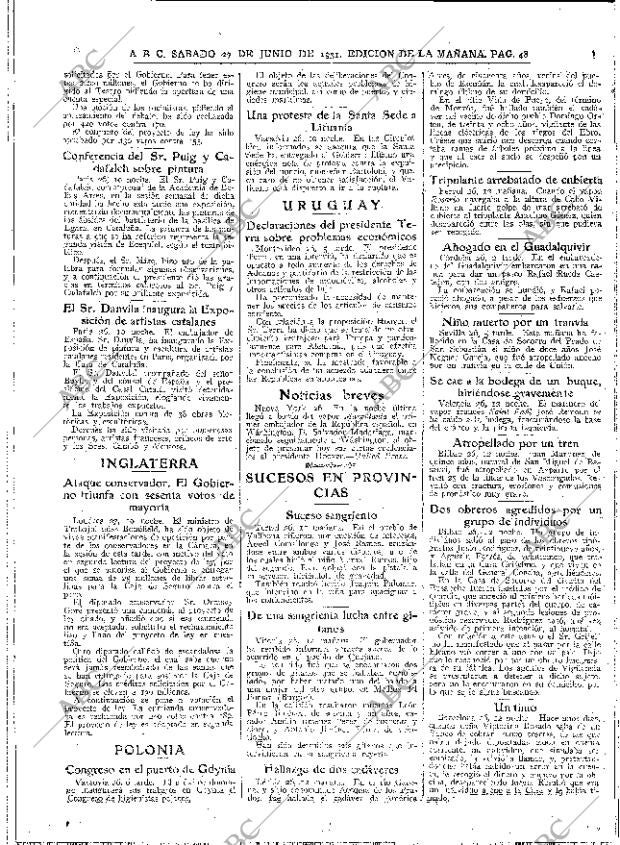 ABC MADRID 27-06-1931 página 48