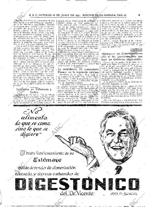 ABC MADRID 28-06-1931 página 28