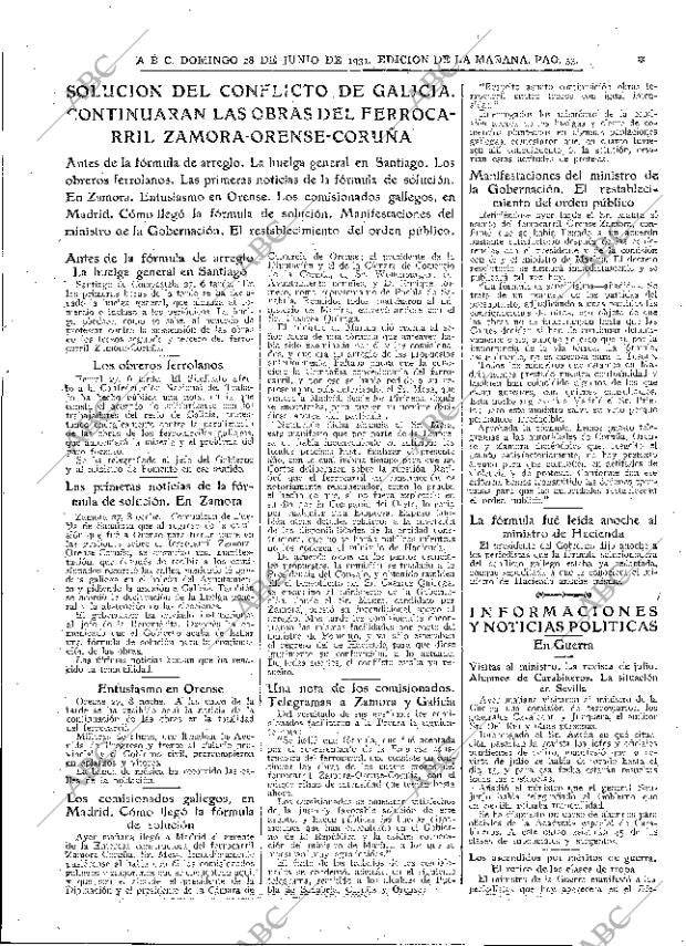 ABC MADRID 28-06-1931 página 33