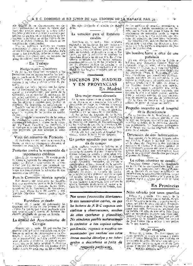ABC MADRID 28-06-1931 página 34