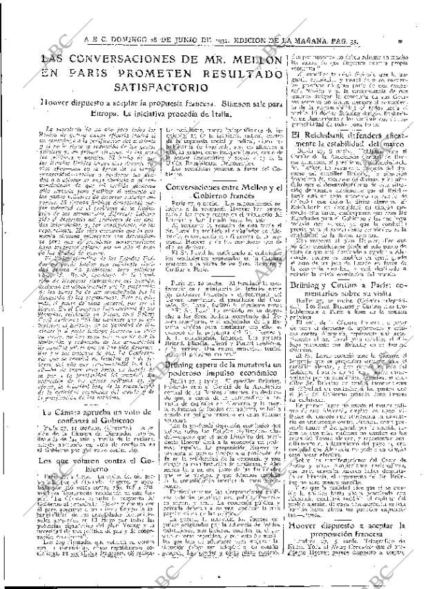 ABC MADRID 28-06-1931 página 35