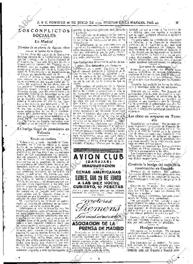 ABC MADRID 28-06-1931 página 41