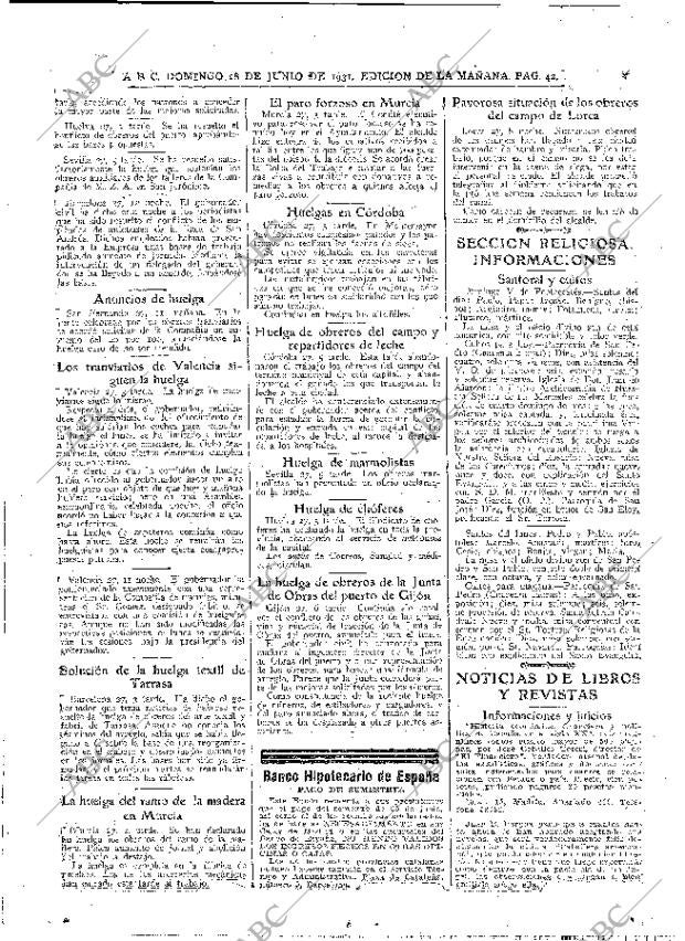 ABC MADRID 28-06-1931 página 42