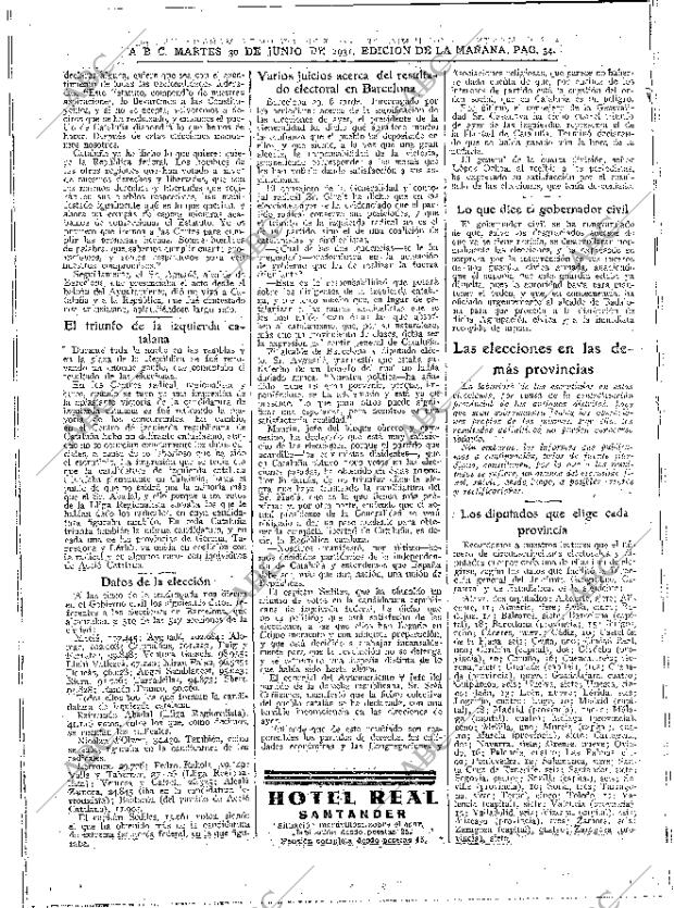ABC MADRID 30-06-1931 página 34