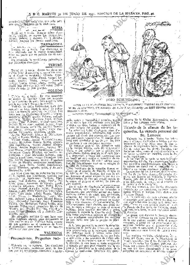 ABC MADRID 30-06-1931 página 41