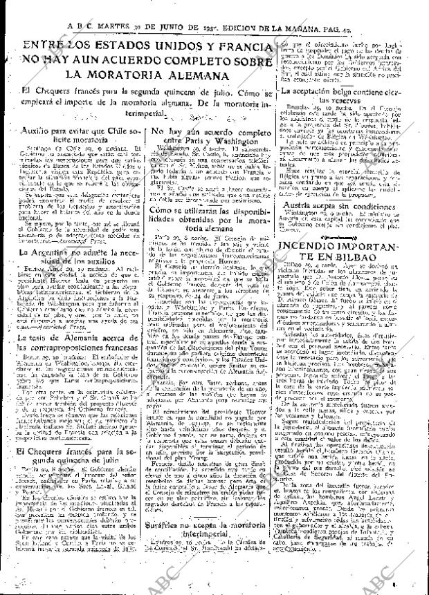 ABC MADRID 30-06-1931 página 49