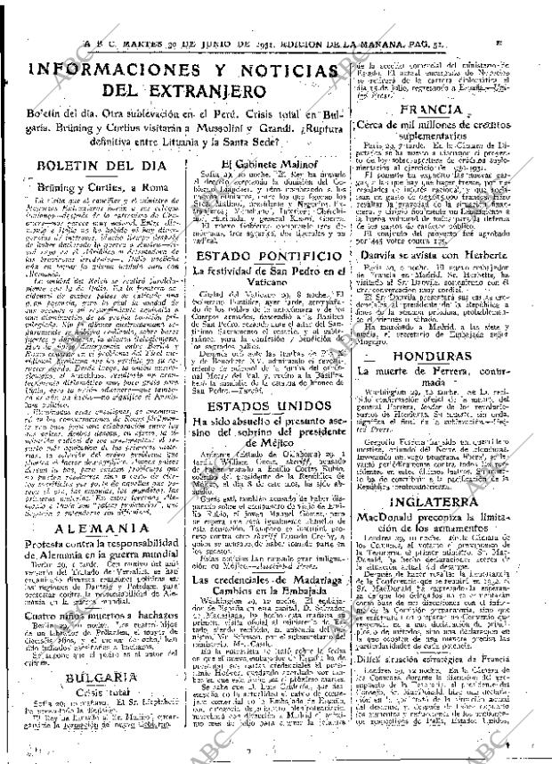 ABC MADRID 30-06-1931 página 51