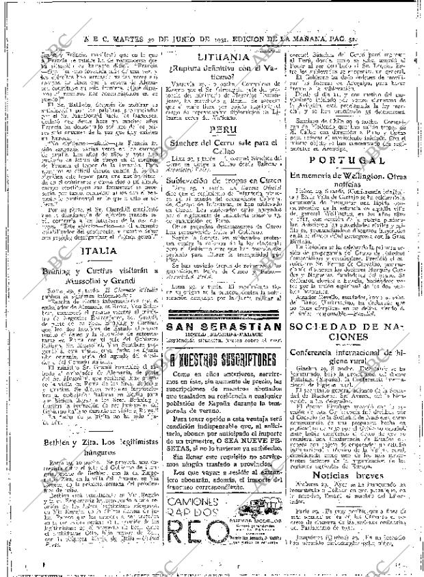 ABC MADRID 30-06-1931 página 52