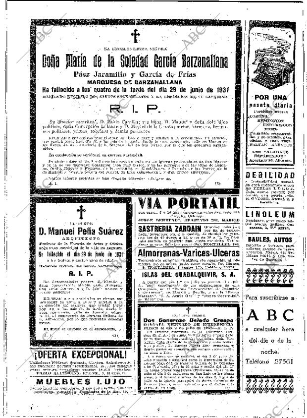 ABC MADRID 30-06-1931 página 66