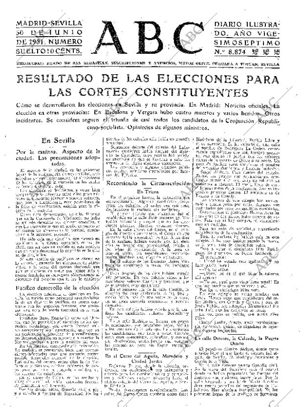 ABC SEVILLA 30-06-1931 página 23