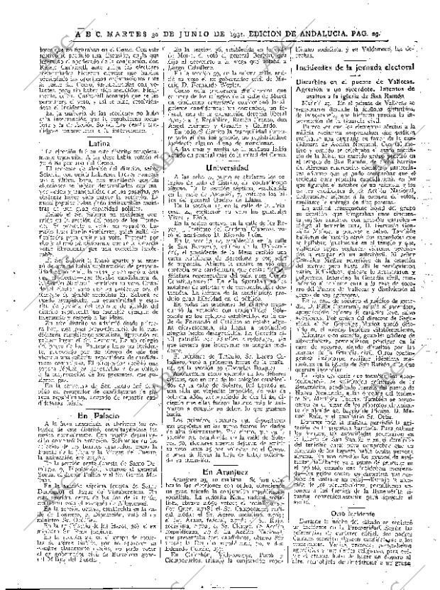 ABC SEVILLA 30-06-1931 página 29