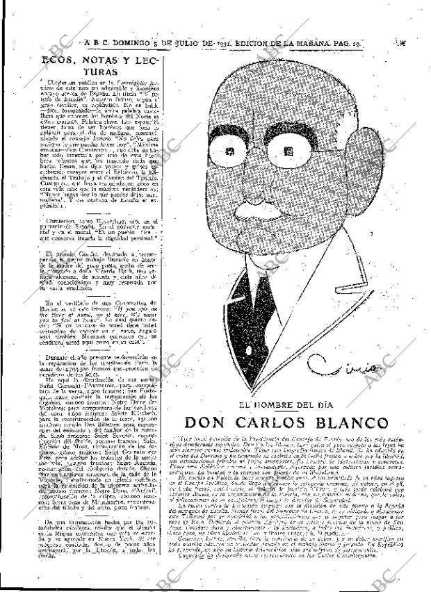 ABC MADRID 05-07-1931 página 29