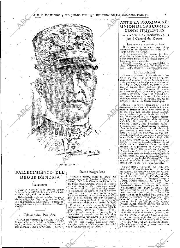ABC MADRID 05-07-1931 página 33
