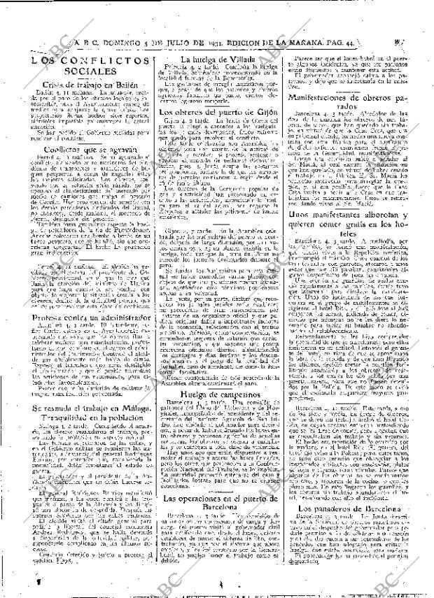 ABC MADRID 05-07-1931 página 44