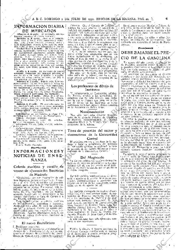 ABC MADRID 05-07-1931 página 49