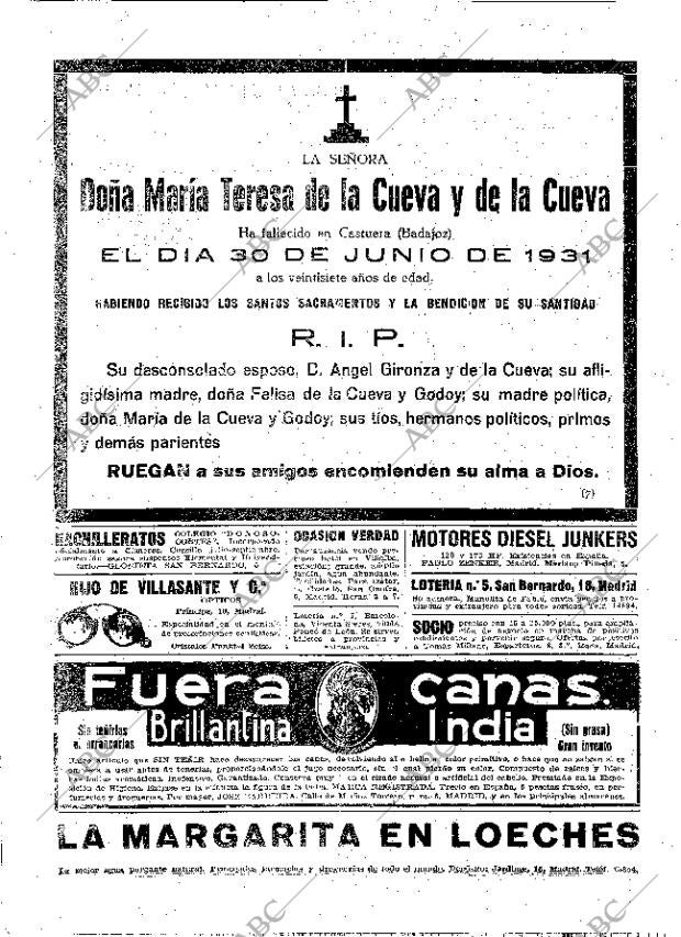 ABC MADRID 05-07-1931 página 56