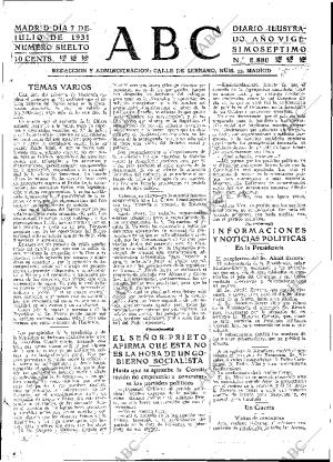 ABC MADRID 07-07-1931 página 23