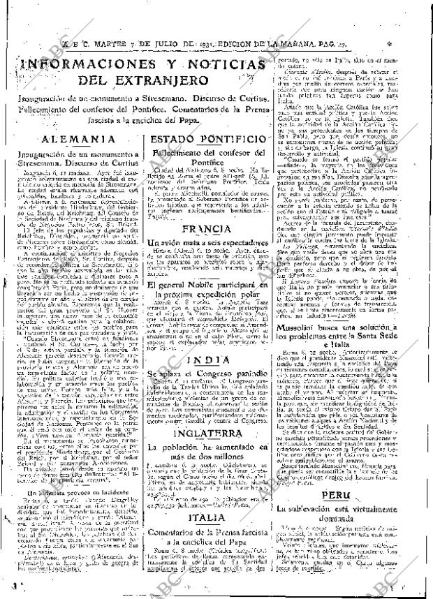 ABC MADRID 07-07-1931 página 47