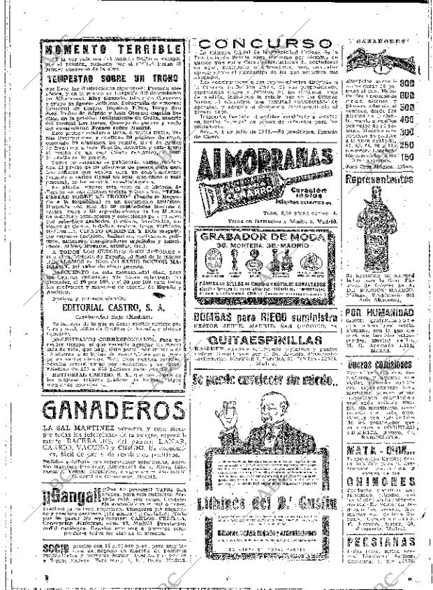 ABC MADRID 07-07-1931 página 70