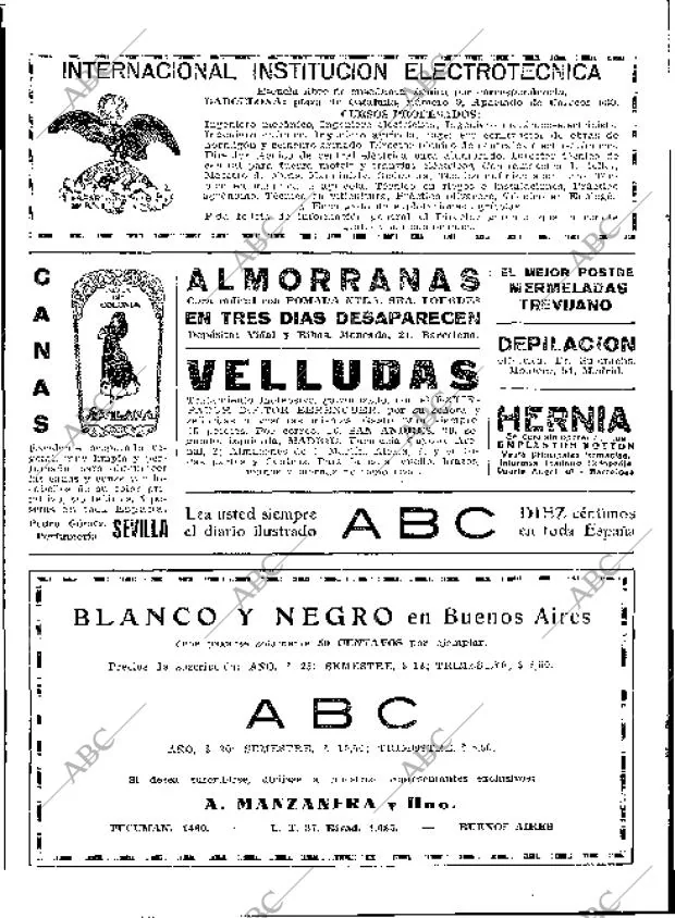 BLANCO Y NEGRO MADRID 12-07-1931 página 2