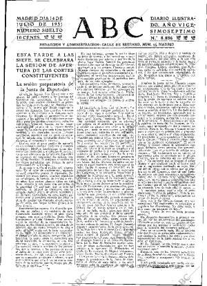 ABC MADRID 14-07-1931 página 23