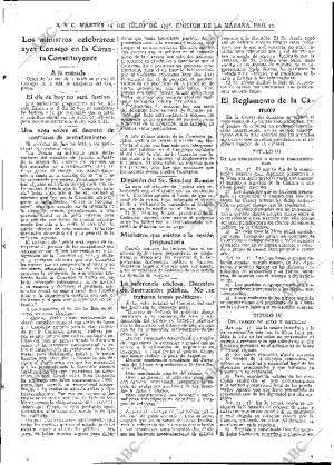 ABC MADRID 14-07-1931 página 27