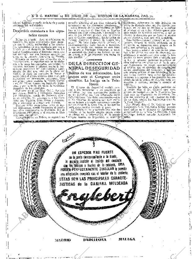 ABC MADRID 14-07-1931 página 30