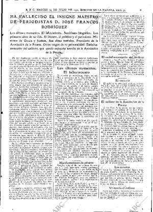 ABC MADRID 14-07-1931 página 31