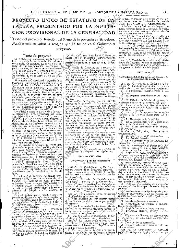 ABC MADRID 14-07-1931 página 35