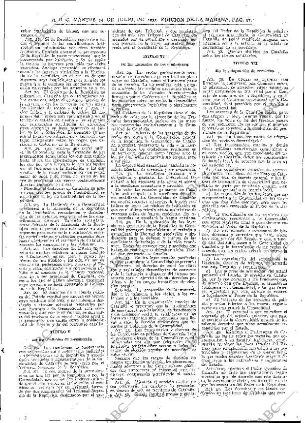 ABC MADRID 14-07-1931 página 37