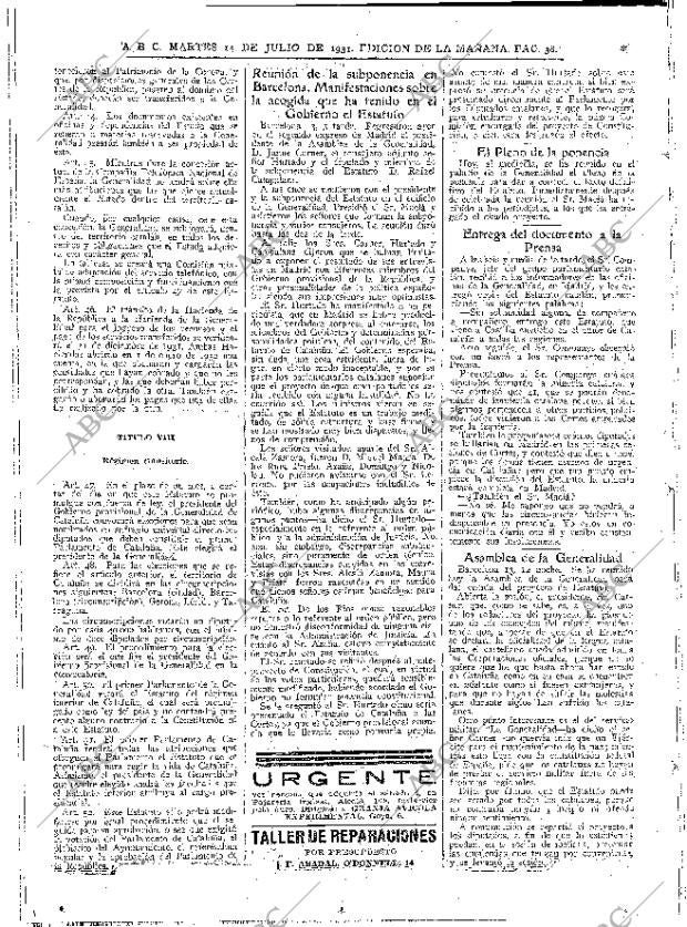 ABC MADRID 14-07-1931 página 38