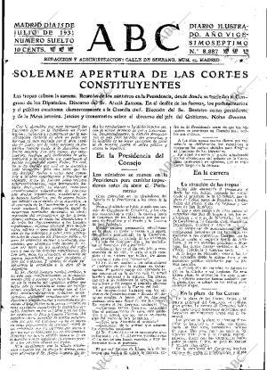 ABC MADRID 15-07-1931 página 17