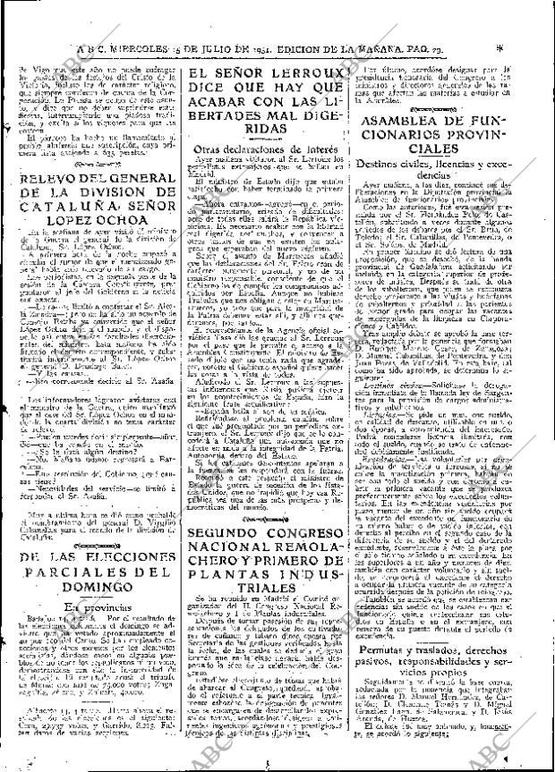 ABC MADRID 15-07-1931 página 29