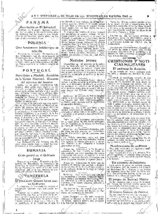 ABC MADRID 15-07-1931 página 40