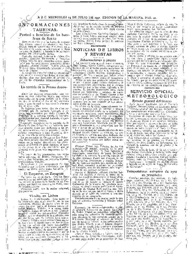 ABC MADRID 15-07-1931 página 42