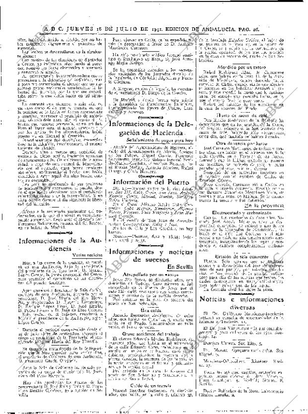 ABC SEVILLA 16-07-1931 página 26